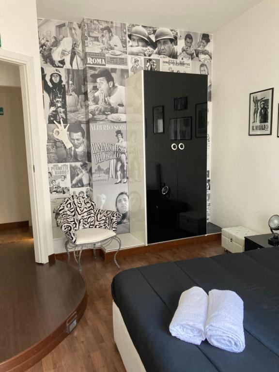 A bed or beds in a room at Al Civico 32