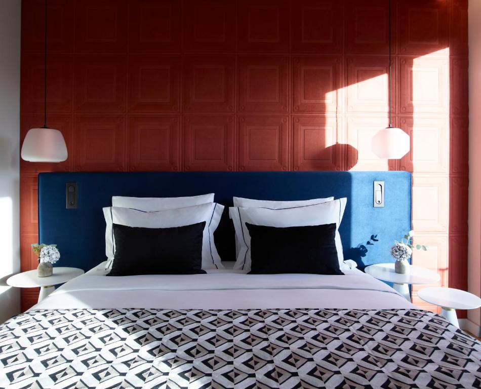 Postel nebo postele na pokoji v ubytování SAY HOTEL