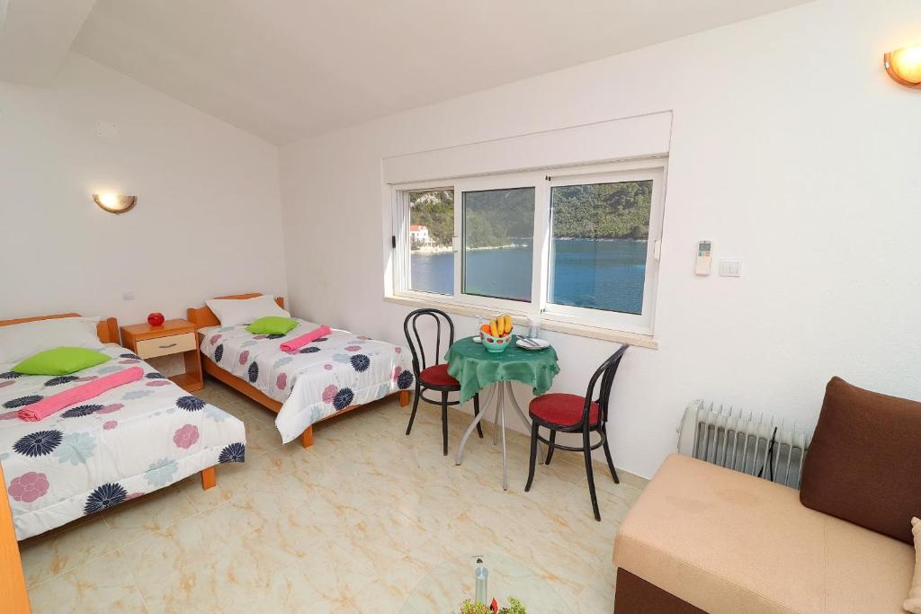 Część wypoczynkowa w obiekcie Apartment Belin Mljet