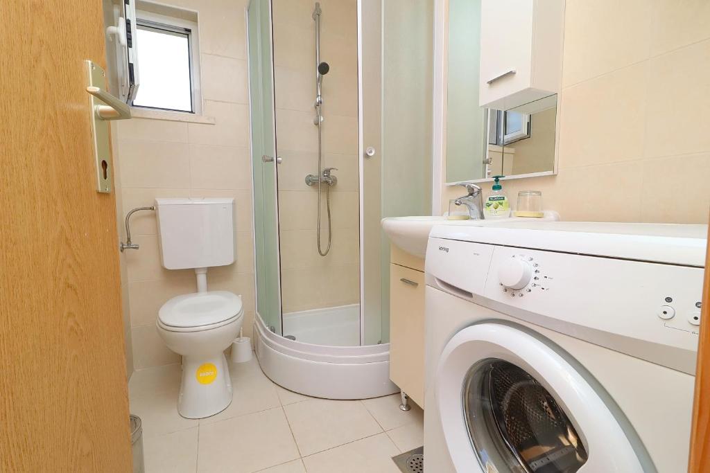 Łazienka w obiekcie Apartment Belin Mljet