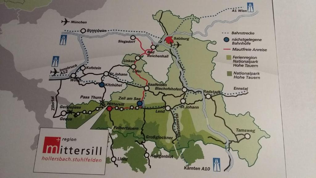 Kép Alphotel Mittersill # inklusive Sommercard # szállásáról Mittersillben a galériában