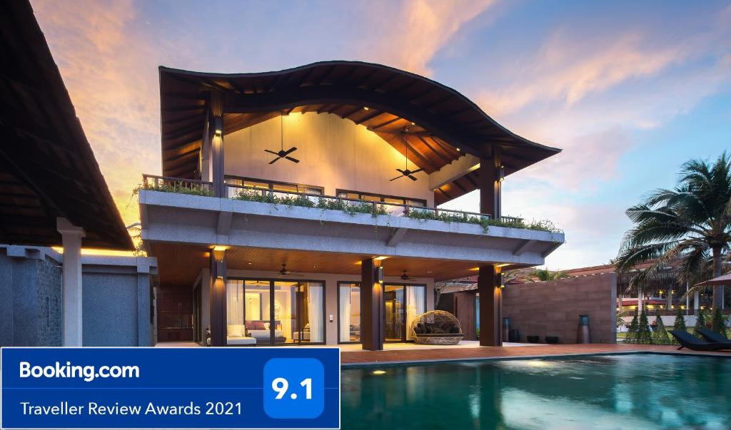 Bazén v ubytování Saai Resort nebo v jeho okolí