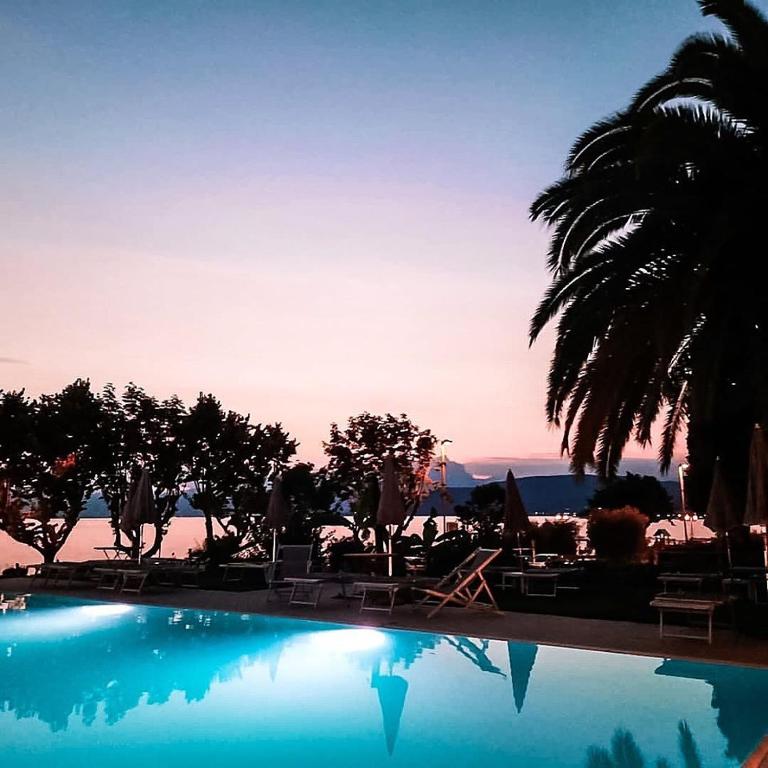 Bazén v ubytování Hotel San Marco nebo v jeho okolí
