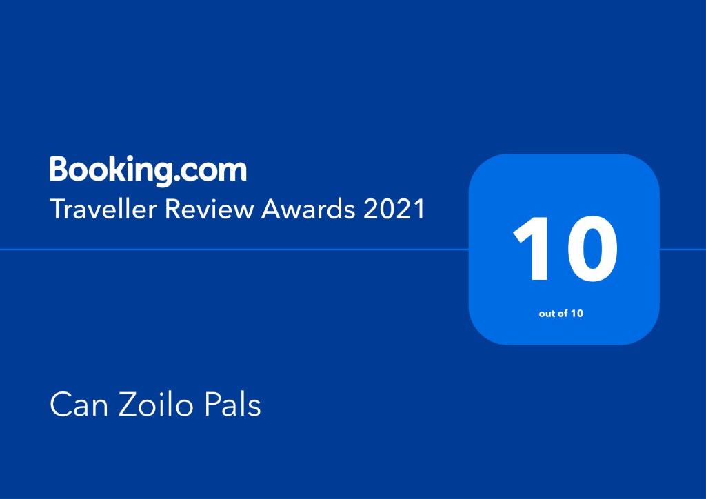 Certifikát, hodnocení, plakát nebo jiný dokument vystavený v ubytování Can Zoilo Pals
