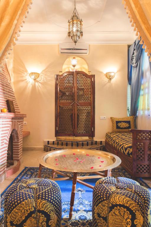 Posezení v ubytování Riad Catalina