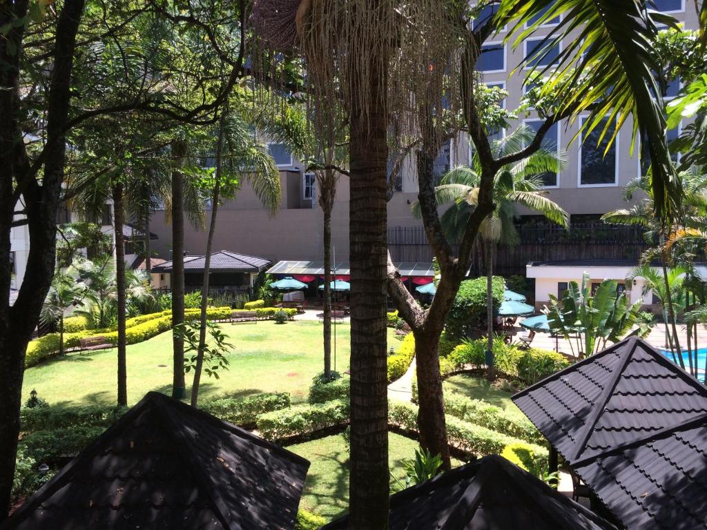 Zahrada ubytování Jacaranda Hotel Nairobi