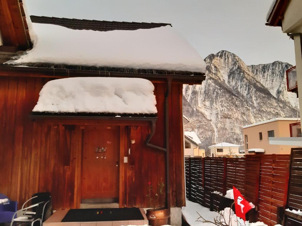 Nespecifikovaný výhled na hory nebo výhled na hory při pohledu z bed and breakfast