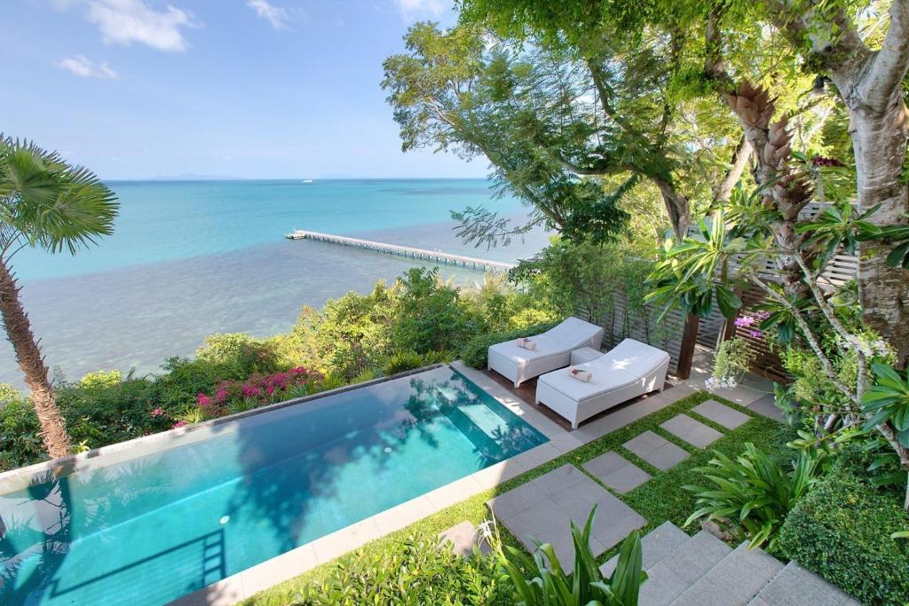 Bazén v ubytování The Headland Villa 2, Samui nebo v jeho okolí