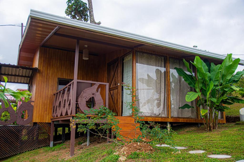 Zahrada ubytování Pacuare Mountain Lodge