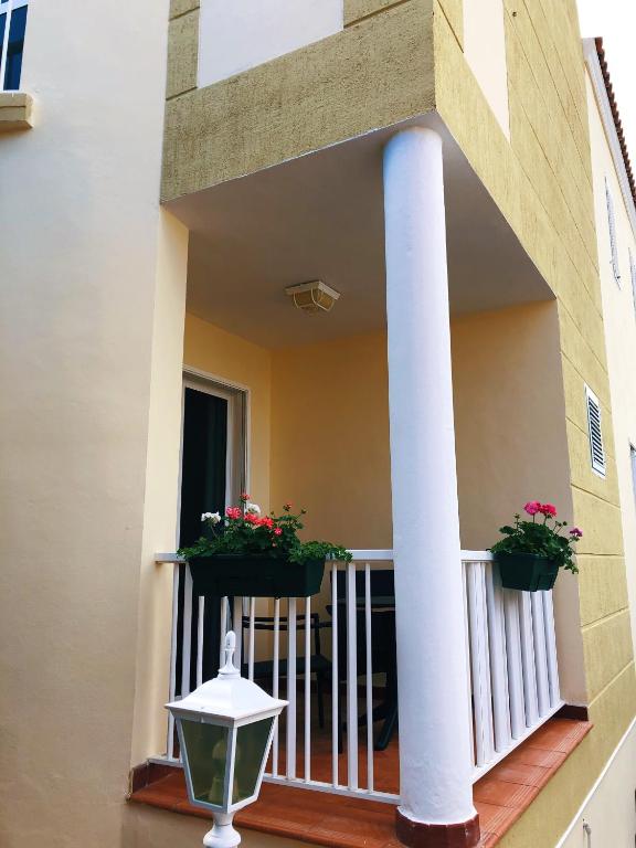 Balkón nebo terasa v ubytování Villa 8 Islas