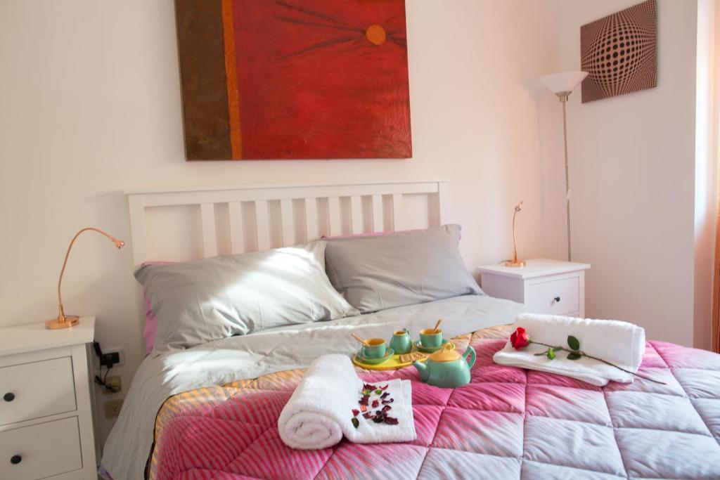 Postel nebo postele na pokoji v ubytování Hibiscus