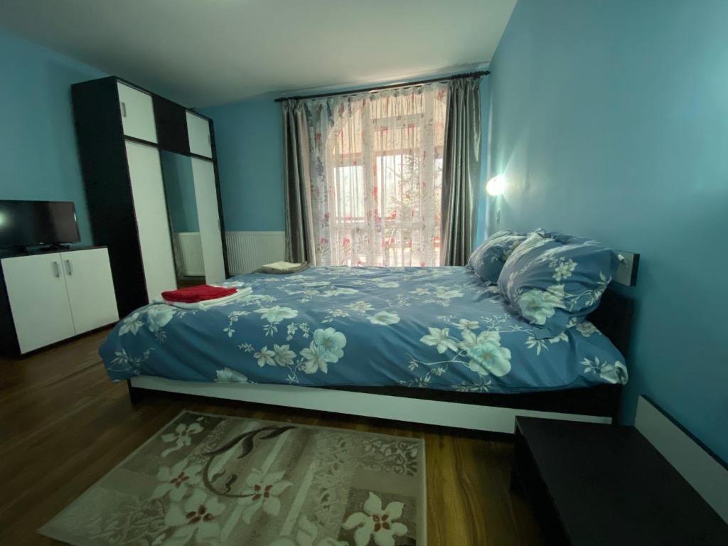 Postel nebo postele na pokoji v ubytování Casa Cristalina&Dumi