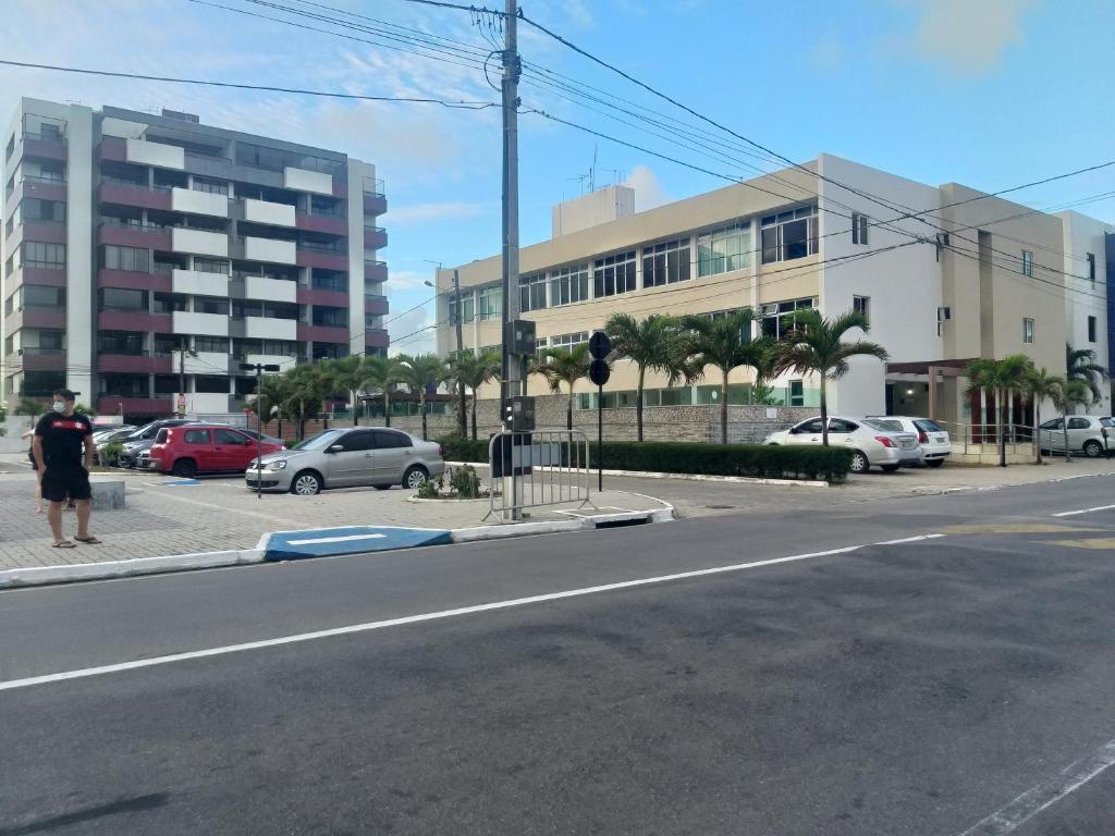  Flat Bella Vista em frente ao Mar