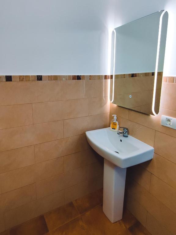 Koupelna v ubytování Apartamento Casa de Valentina