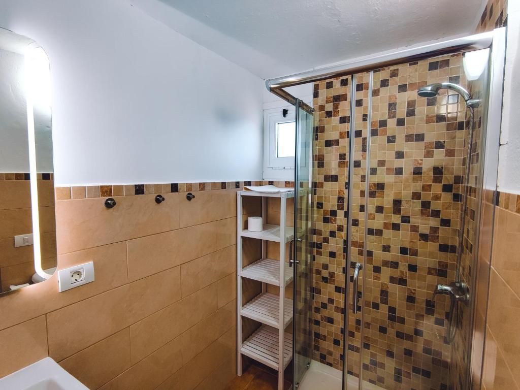 Koupelna v ubytování Apartamento Casa de Valentina