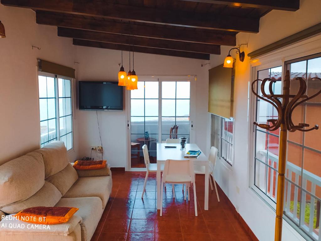 Posezení v ubytování Apartamento Casa de Valentina