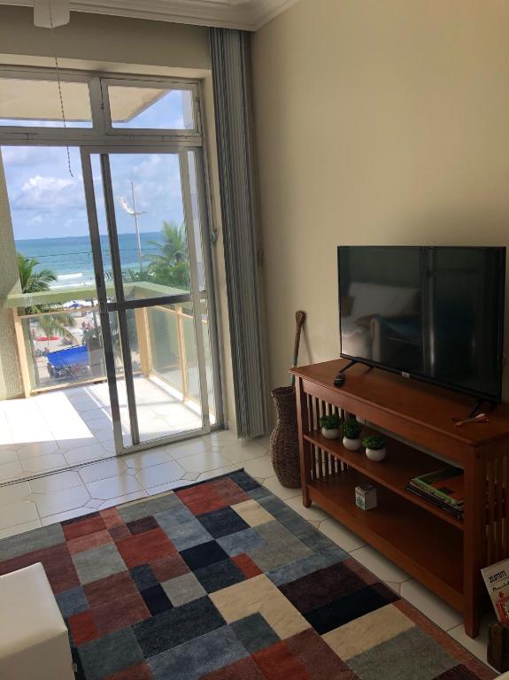  Apart. frente para o MAR -pé na areia/Pitangueiras