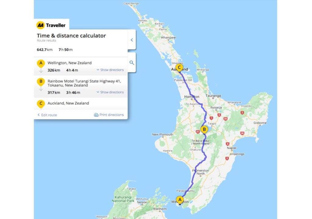 Rainbow Motel & Hot Pools - Resim 18