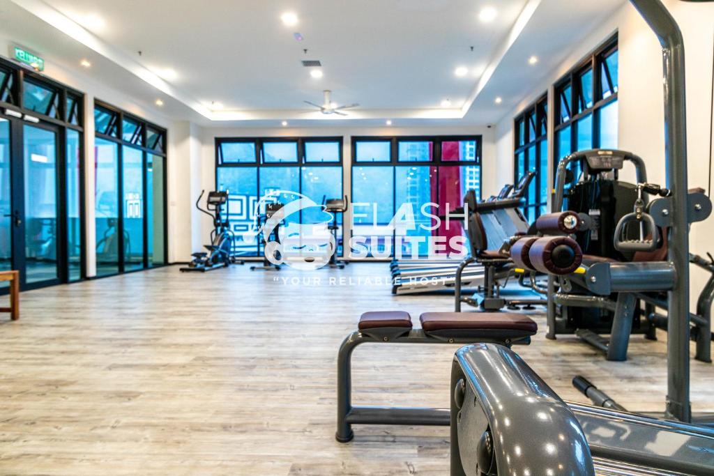 Fitness centrum a/nebo fitness zařízení v ubytování Geo38 Premium Suites at Genting Highlands
