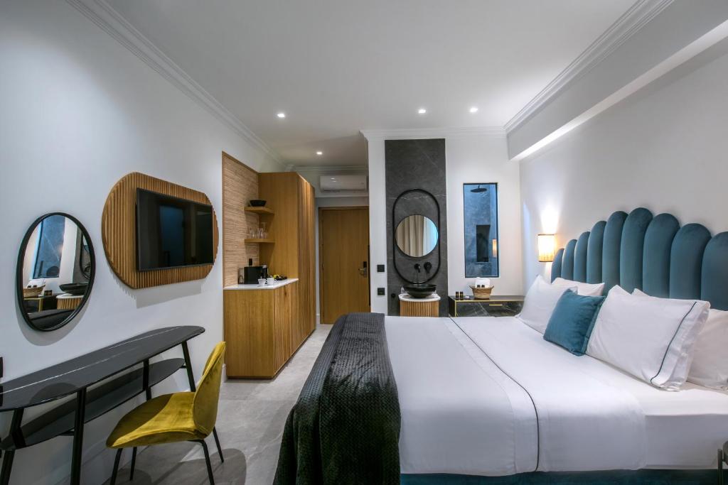 Drossia Palms Hotel and Nisos Beach Suites - Habitación Doble De Lujo