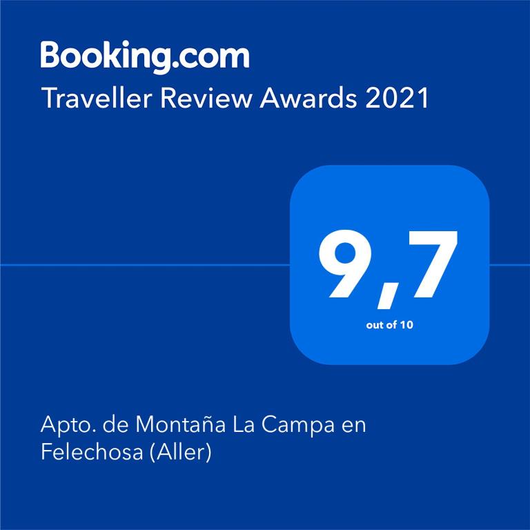 Apto. de Montaña La Campa en Felechosa (Aller) - 1ベッドルームのアパート