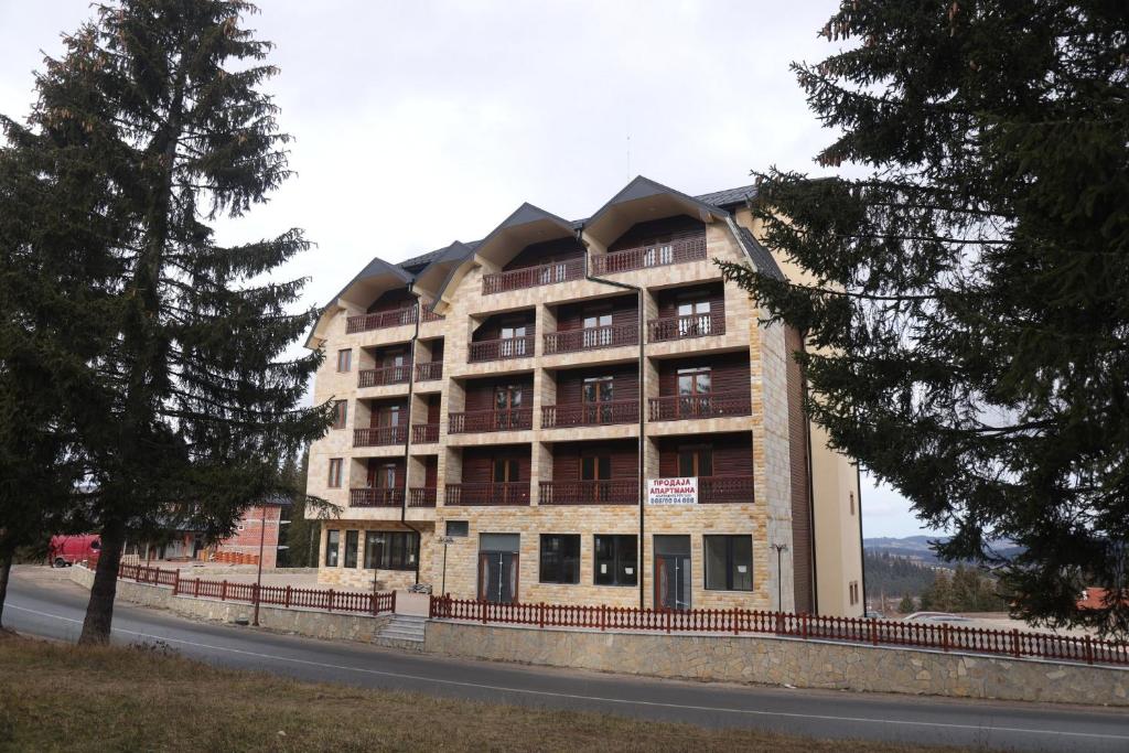 Budova, kde se apartmán nachází