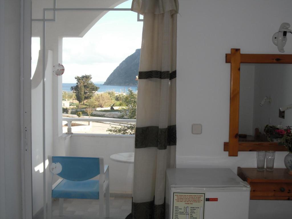 Nespecifikovaný výhled na hory nebo výhled na hory při pohledu z hotelu