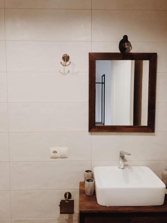 Koupelna v ubytování Capra Hotel Kazbegi