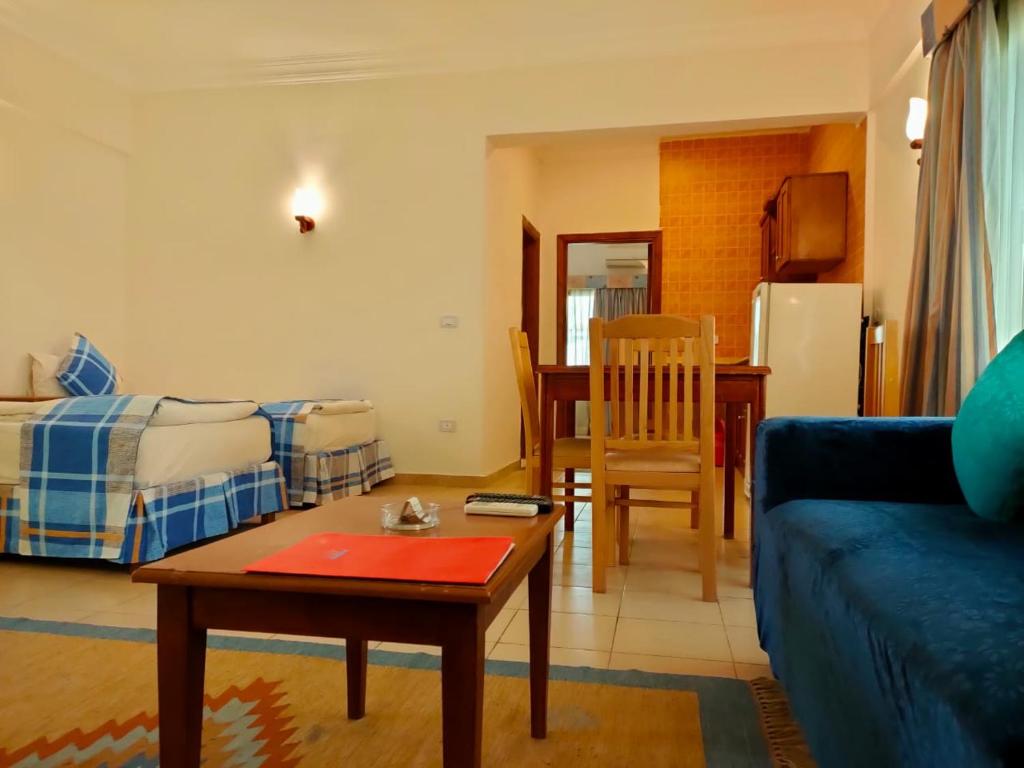 Posezení v ubytování 4S Hotel Dahab