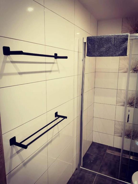 Kúpeľňa v ubytovaní Cztery Kąty Apartament Wągrowiec