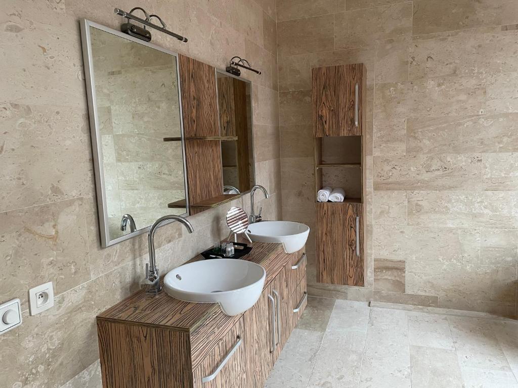 Koupelna v ubytování B&B Het Doctershoes