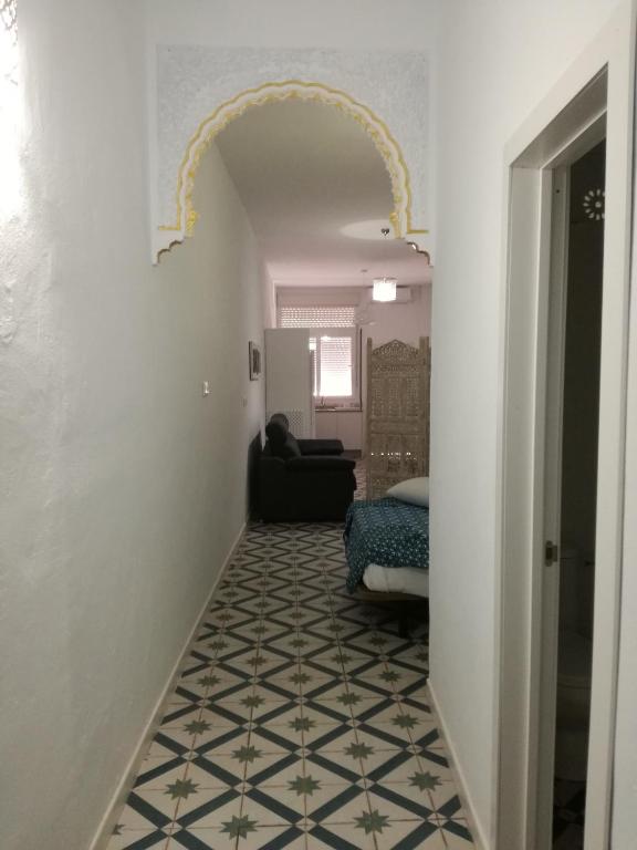 Posezení v ubytování Apartamento Ara