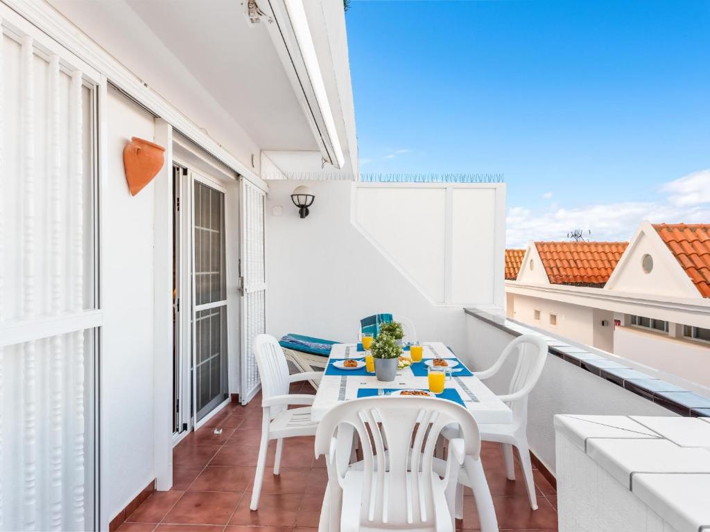 Balkón nebo terasa v ubytování C103 big terrace, pool!