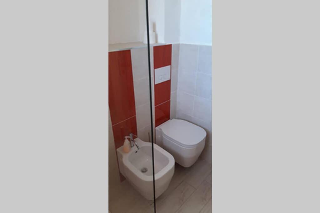 Kúpeľňa v ubytovaní Appartamento corallo