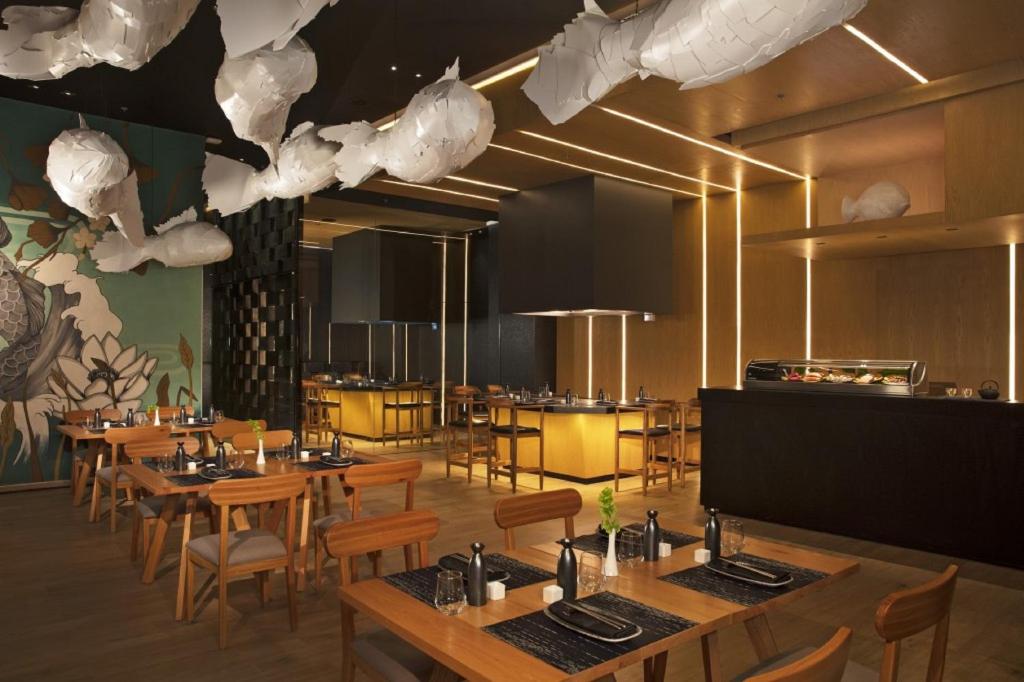 Restaurace v ubytování Dreams Vista Cancun Golf & Spa Resort