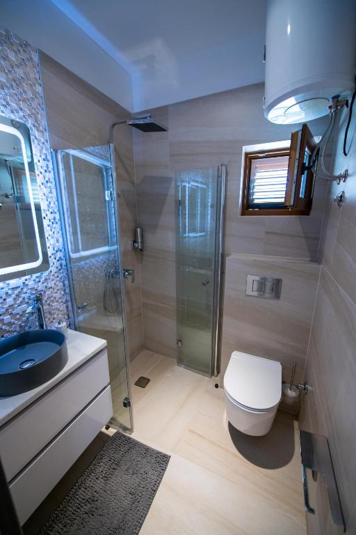 Kúpeľňa v ubytovaní Bella Apartments Zaton