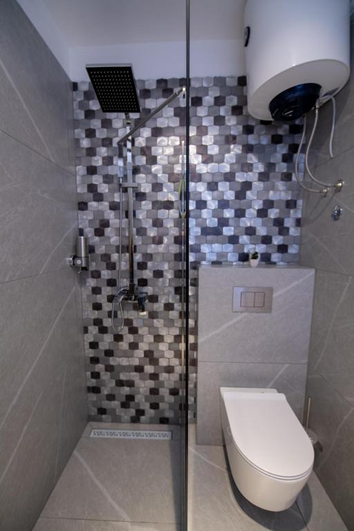 Kúpeľňa v ubytovaní Bella Apartments Zaton