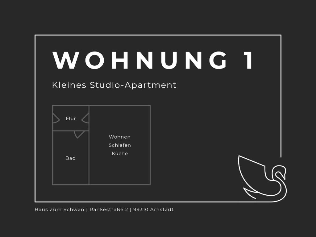 Ferienwohungen und Apartments Haus zum Schwan - Appartement De Studio