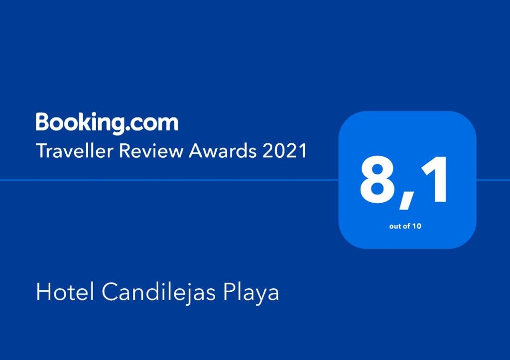 Certifikát, hodnocení, plakát nebo jiný dokument vystavený v ubytování Hotel Candilejas Playa