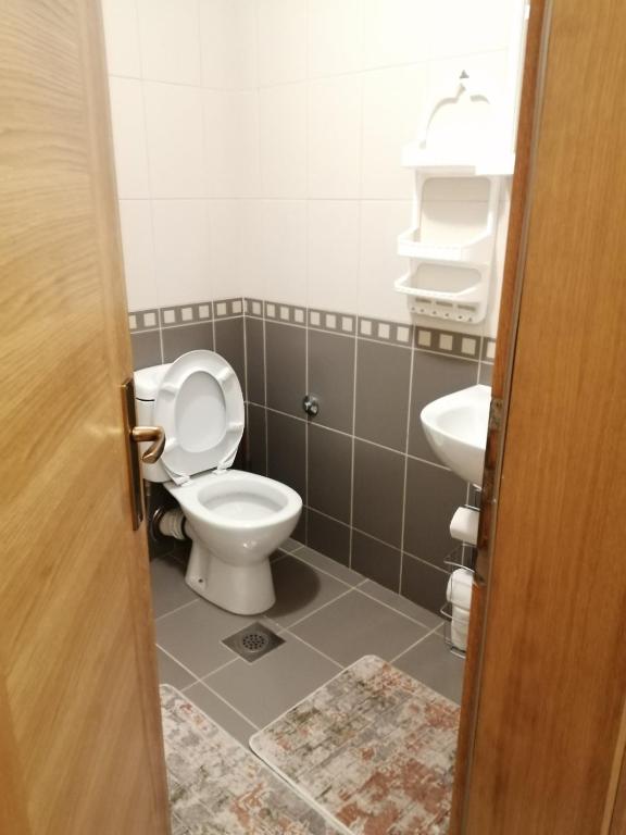 Koupelna v ubytování Apartman Hasen Vlašić