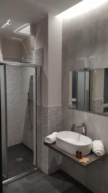 Koupelna v ubytování B&B Margherita