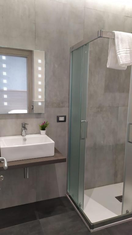 Koupelna v ubytování B&B Margherita