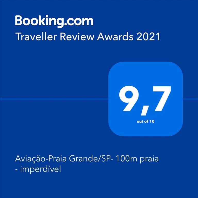  Aviação-Praia Grande/SP- 100m praia - imperdível