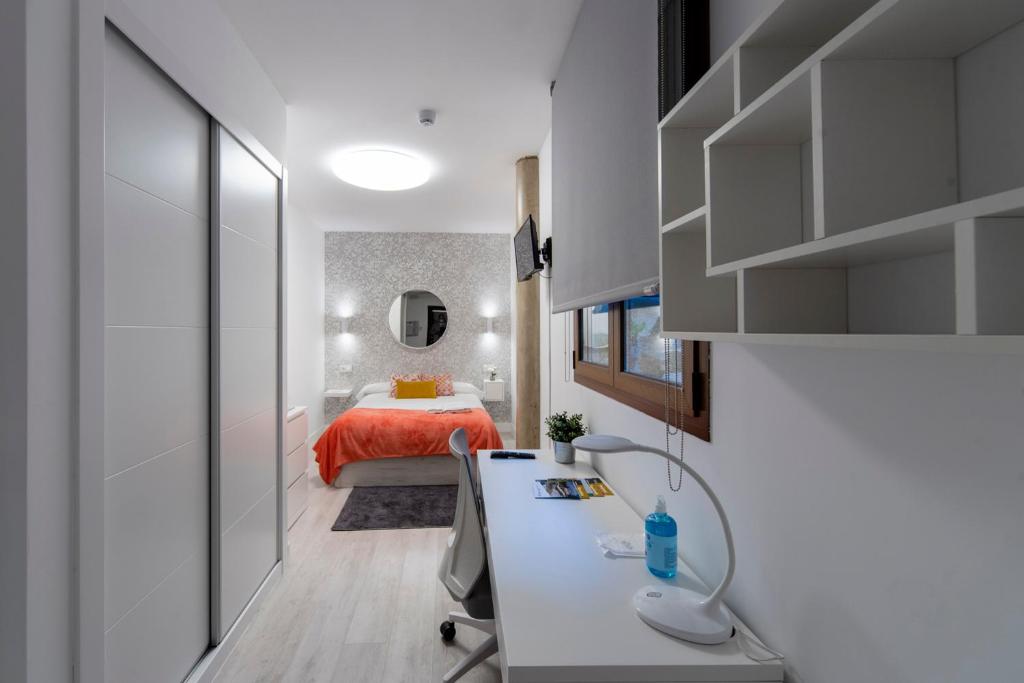 Voodi või voodid majutusasutuse Vizcainos Home Away toas