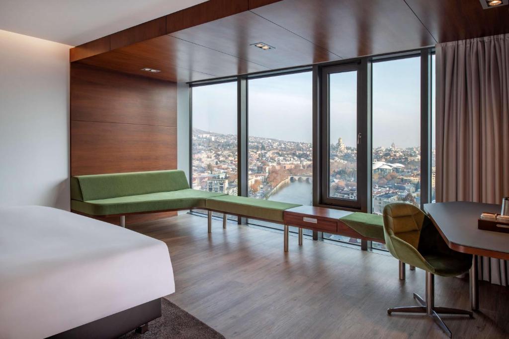 Setusvæði á Radisson Blu Iveria Hotel