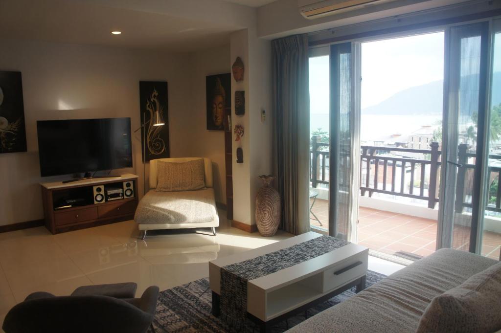 Khanom Beach Residence Sea & Mountain View Rental - 2 Bedrooms 휴식 공간