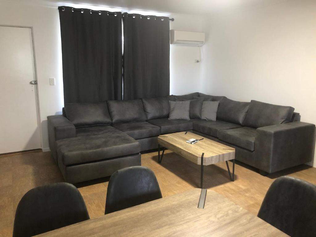 Posezení v ubytování Augusta Escape Holiday Units