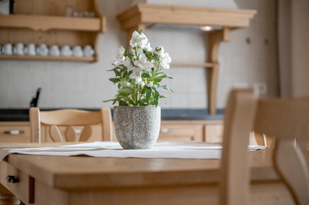 Kuchyňa alebo kuchynka v ubytovaní Apartment Torri di Seefeld