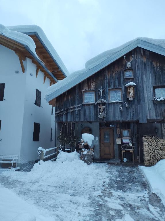 Cianbolpin Guesthouse v zimě