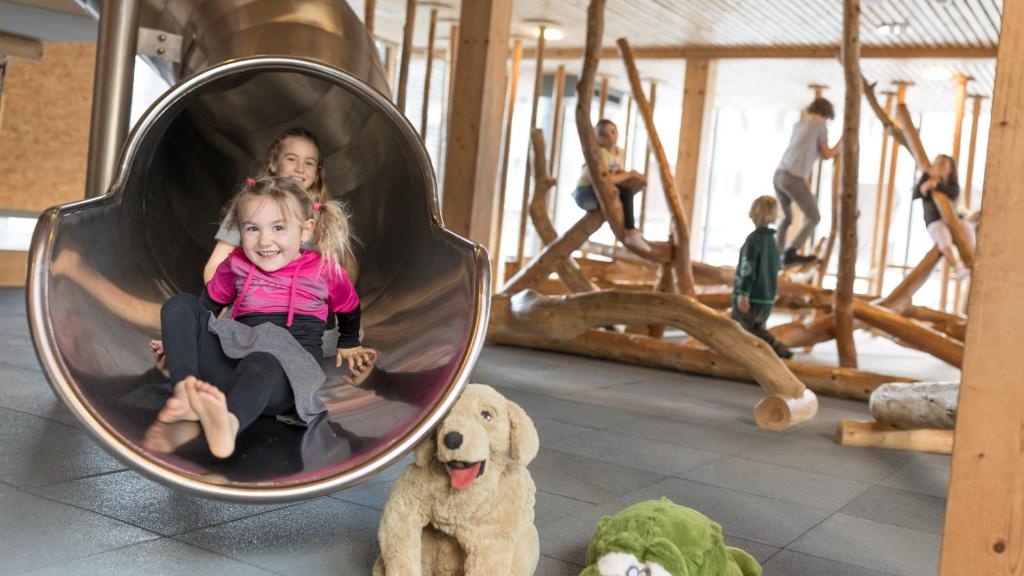 Děti v ubytování JUFA Hotel Montafon